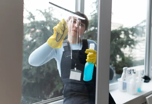 Nettoyage de vitres intérieures et extérieures à Aigremont